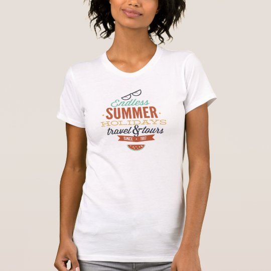 Endloser Sommerferien-T - Shirt