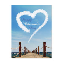 Endloser Weg Herz Cloud Valentinstag