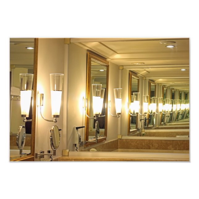 Endlosspiegel Fotodruck (Vorne)