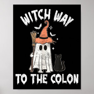 Endo-Krankenschwester Halloween Gastrointestinal K Poster