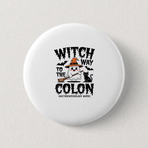Endo Nurse Halloween Gastrointestinale Krankenschw Button