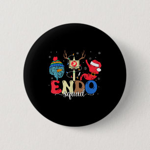 Endo Squad Krankenschwester Magen Santa Hut Endosk Button