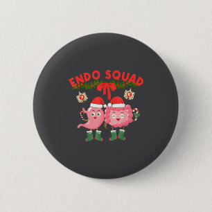 Endo Squad Krankenschwester Magen Santa Hut Endosk Button