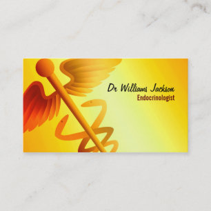 Endocrinologist-Visitenkarten Visitenkarte