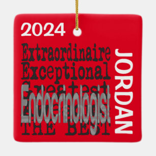 Endokrinologe Extraordinaire CUSTOM Keramikornament