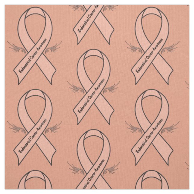 Endometrial Krebs-Bewusstsein Stoff (Muster)