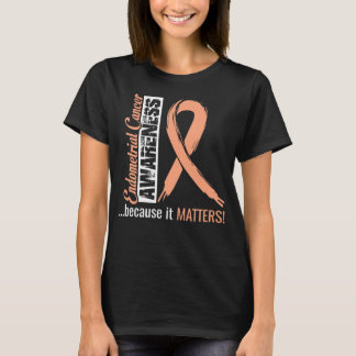 Endometrial Krebs-Bewusstseins-T - T-Shirt