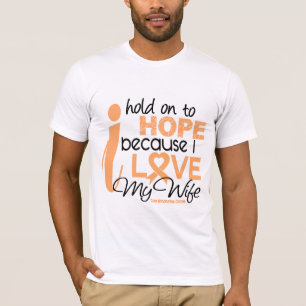 Endometrial Krebs-Griff an, zum für meine Ehefrau T-Shirt