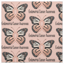 Endometrial Krebs-Schmetterlings-Bewusstseins-Band