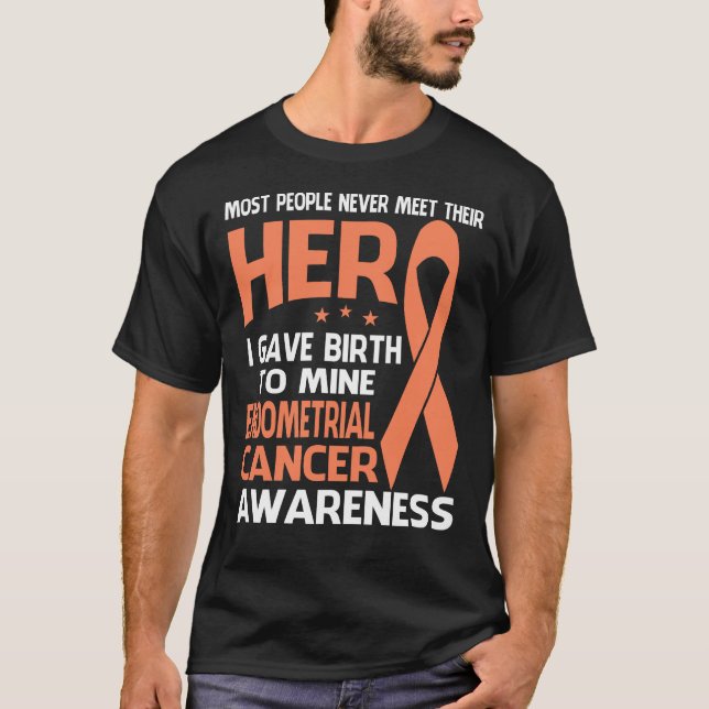 Endometrial Krebs-Shirt, einige Leute treffen nie T-Shirt (Vorderseite)