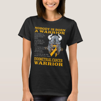 Endometrialer Krebs Bewusstsein Endometrialer Kreb T-Shirt