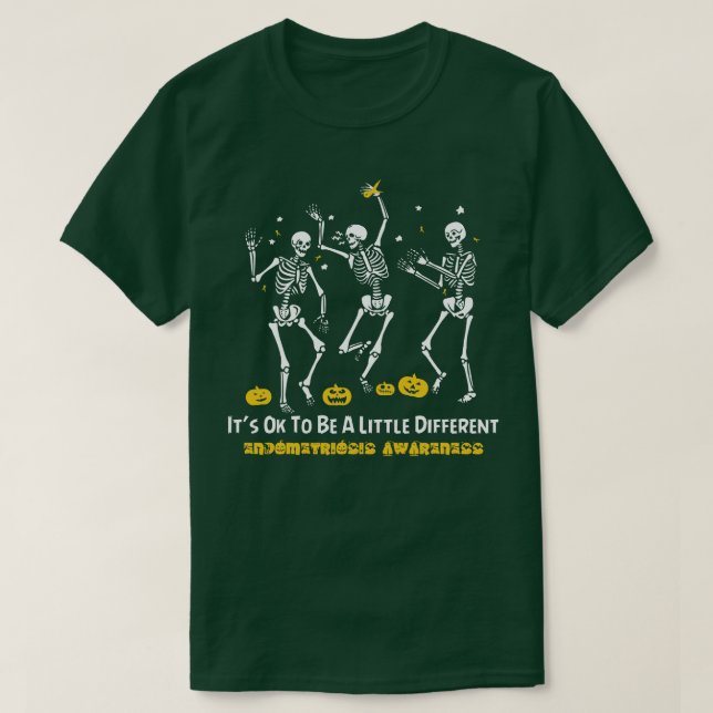 Endometriose-Bewusstsein, dass ihr Ok ein wenig di T-Shirt (Design vorne)
