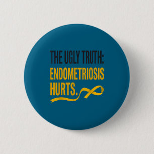 Endometriose-Bewusstsein - Endometriose Button