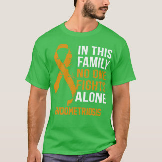 Endometriose Bewusstsein Niemand kämpft allein Hof T-Shirt