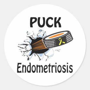 Endometriose Runder Aufkleber