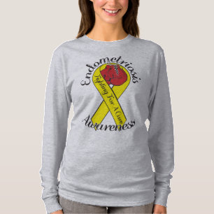 ENDOMETRIOSIS-BEWUSSTSEIN Bella+Leinwand-Shirt T-Shirt