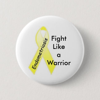 Endometriosis-Bewusstseins-Monats-Button Button