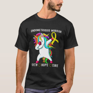 Endometriosis Warrior Endometriosis Awareness Mont T-Shirt