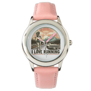 Endorphin Rush: Ich laufe Liebe Armbanduhr
