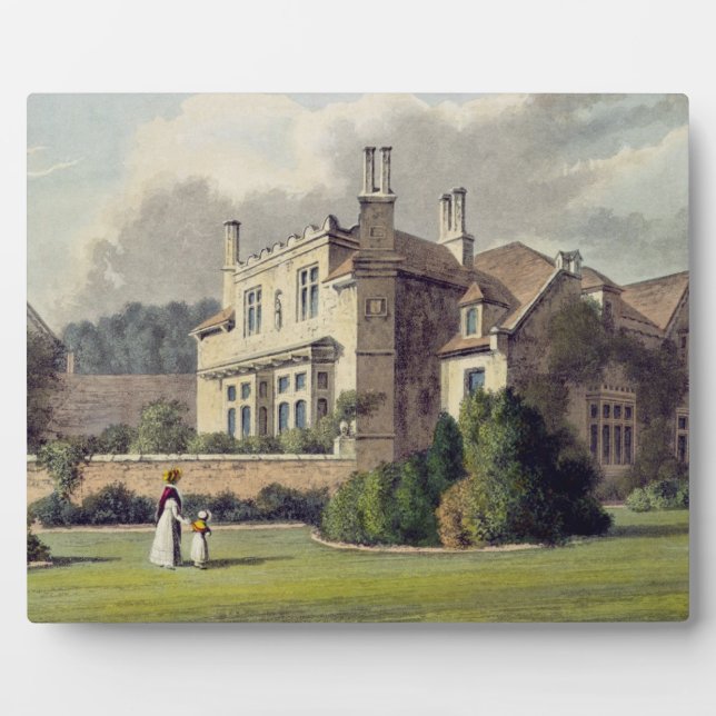 Endsleigh, aus Ackermanns "Arts Repository", Fotoplatte (Vorderseite)