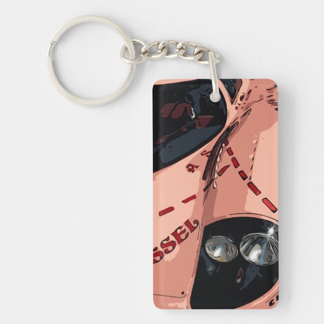 ENDURANCE RACER - PINK SCHLÜSSELANHÄNGER (Vorderseite)