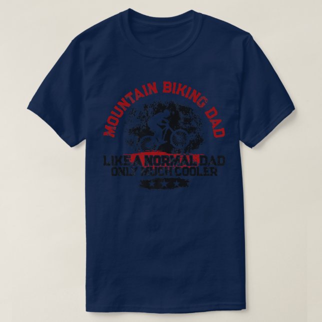 Enduro MTB Mountain Bike Reiten Berg Berg Vi T-Shirt (Design vorne)