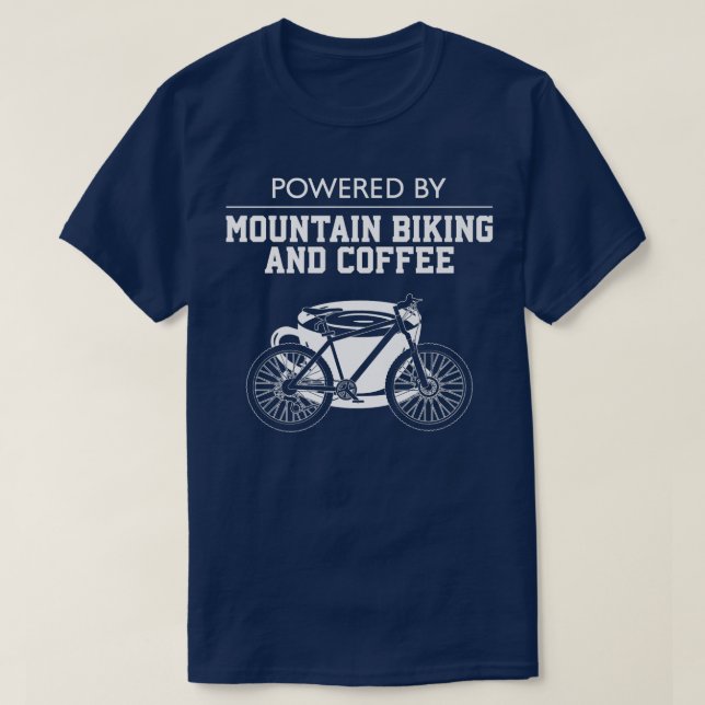 Enduro MTB Mountain Bike Reiten T-Shirt (Design vorne)