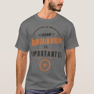 Enduro MTB Mountain Bike Riding Downhill Vintage E T-Shirt