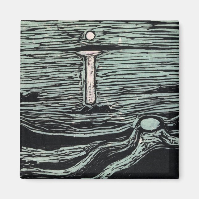 Endvard Munch Mystical Shore Magnet (Vorne)