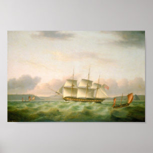 Endymion von Plymouth von Thomas Luny Poster