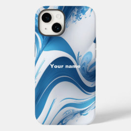 Energetic Blue für Sportfans Case-Mate iPhone 14 Hülle