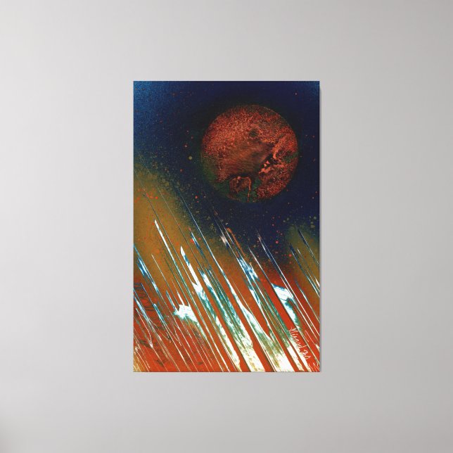 Energetic Bold Light Planetary Leinwanddruck (Vorderseite)