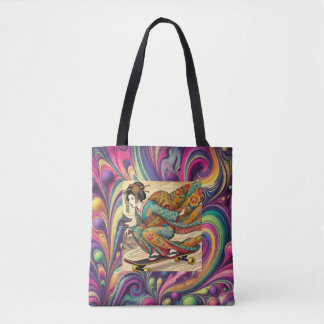 Energetic Ukiyo-e Tote Bag トートバッグ Tasche