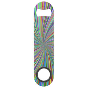 Énergétique Colorful Ribbon Sunburst