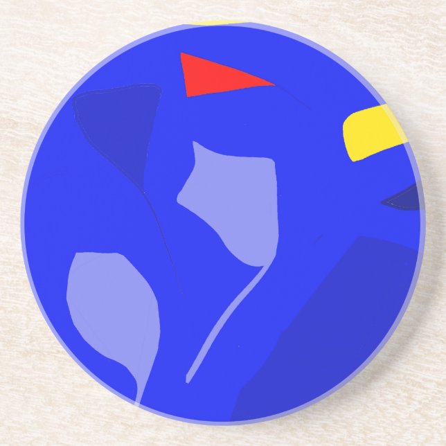 Energetische Abbildung Sandstone Untersetzer (Vorne)