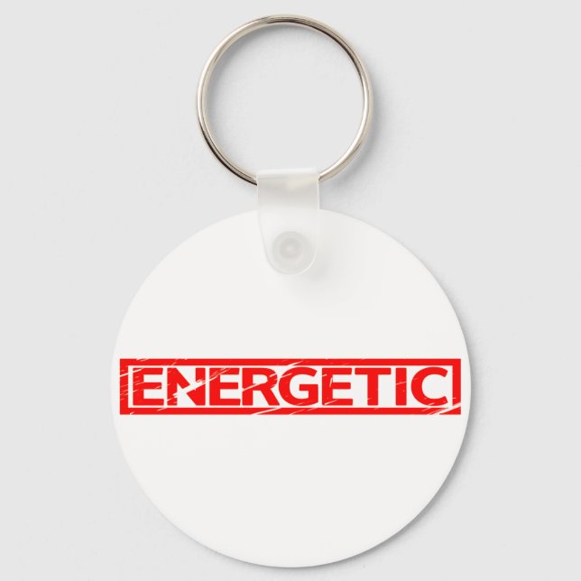 Energetische Briefmarke Schlüsselanhänger (Vorderseite)