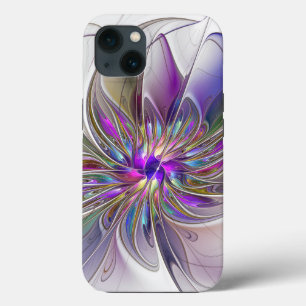 Energetische, farbenfrohe Abstrakte Fraktal Kunst  Case-Mate iPhone Hülle