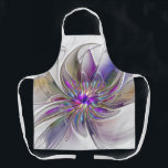 Energetische, farbenfrohe Abstrakte Fraktal Kunst  Schürze<br><div class="desc">Eine bunte,  kraftvolle Fantasie-Blume,  ein einzigartiges Fraktal Art. Design für Ihre Schürze und mehr.</div>