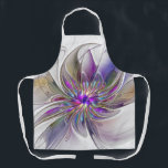 Energetische, farbenfrohe Abstrakte Fraktal Kunst  Schürze<br><div class="desc">Eine bunte,  kraftvolle Fantasie-Blume,  ein einzigartiges Fraktal Art. Design für Ihre Schürze und mehr.</div>