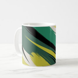 Energetische Grünstreifen Kaffeetasse