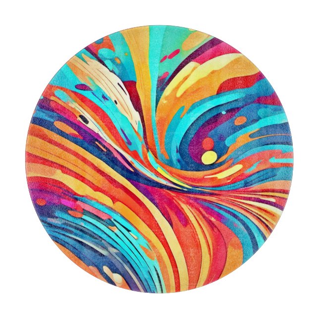 Energetische Harmonie Schneidebrett (Vorderseite)