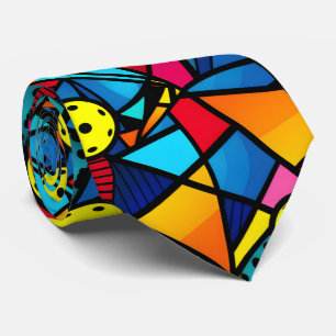 Energetischer Pickleball Flow Krawatte