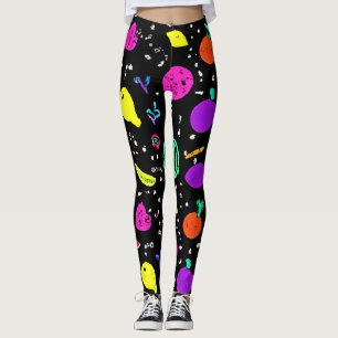 Energetisches Neon Frucht Dance Leggings