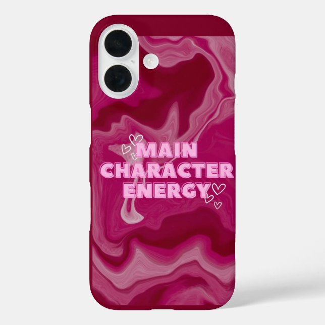 Energic girl phone case (Rückseite)