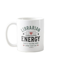 Energie der Bibliothekare, die dabei hilft, den Ge