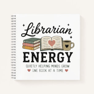 Energie der Bibliothekare: Stilles Fördern von Wis Notizbuch