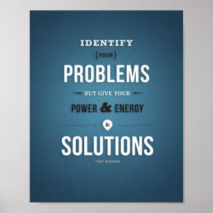 Energie für Lösungen - 8"x10" Art Print Poster