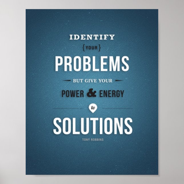 Energie für Lösungen - 8"x10" Art Print Poster (Vorne)