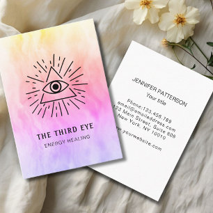 Energie Heiler Reiki Spirituell Visitenkarte