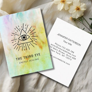 Energie Heiler Reiki Spirituell Visitenkarte